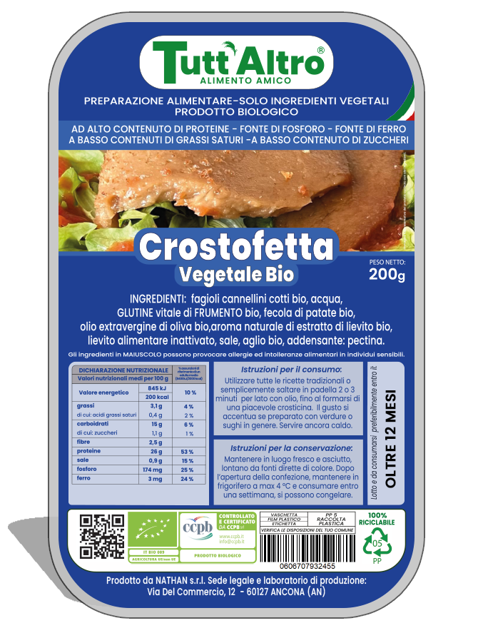 Crostofetta Vegetale