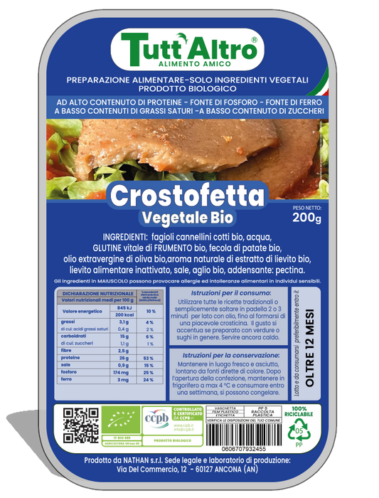 Vegetable Crostofetta