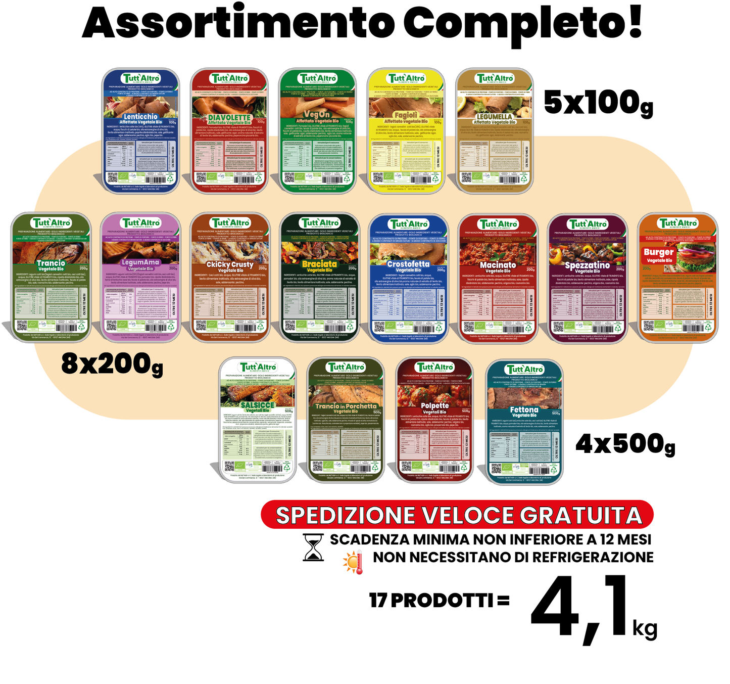 Assortimento completo