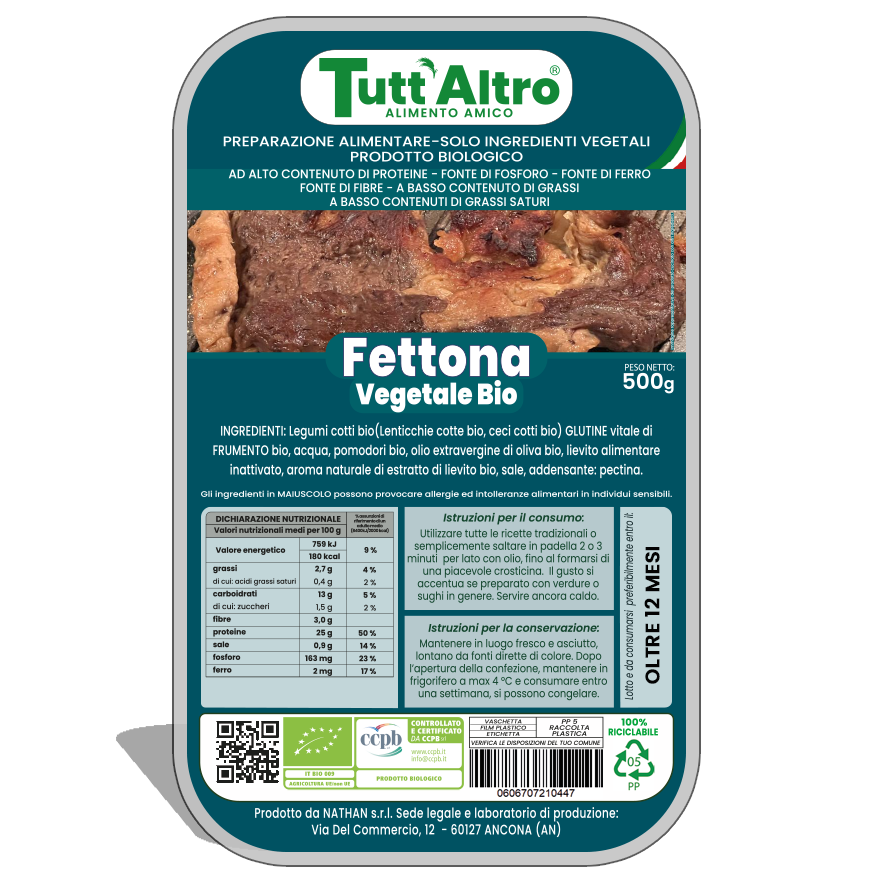 Fettona Vegetale Bio