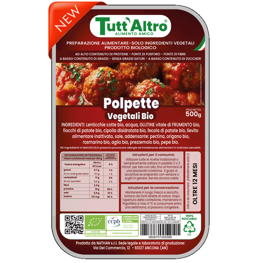 Polpette vegetali Bio