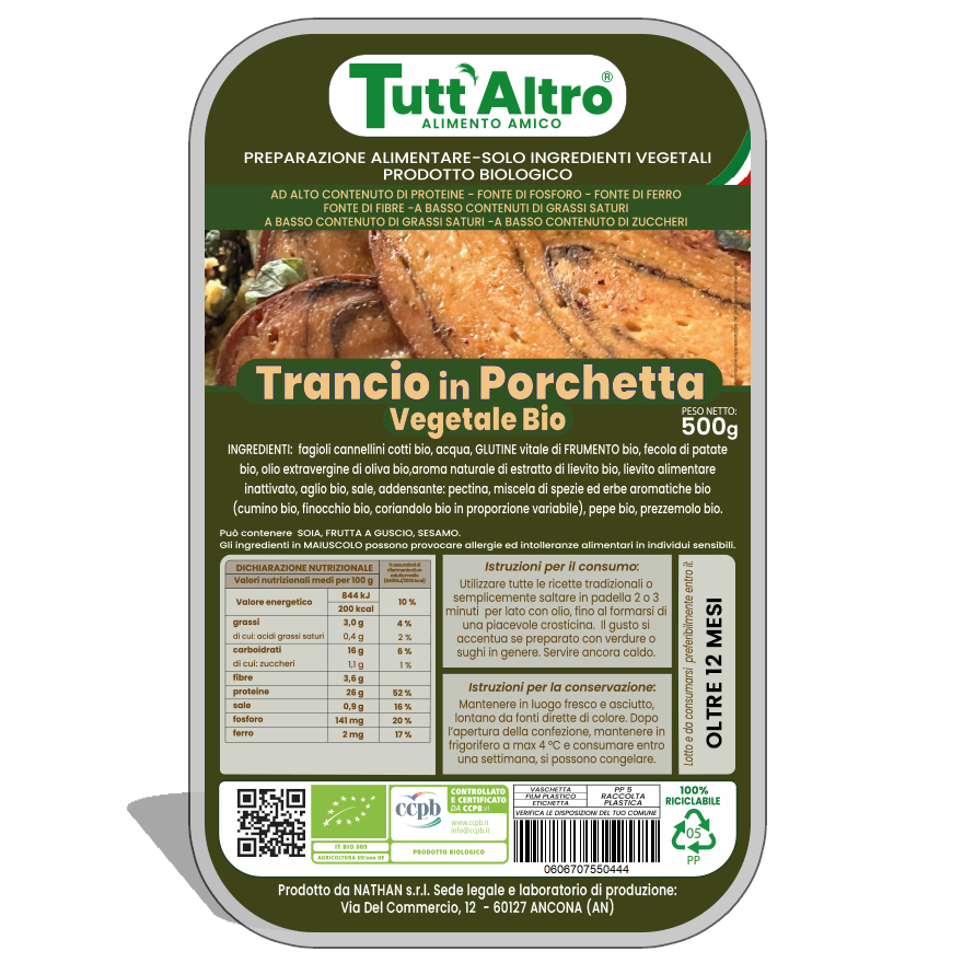 Trancio in PORCHETTA